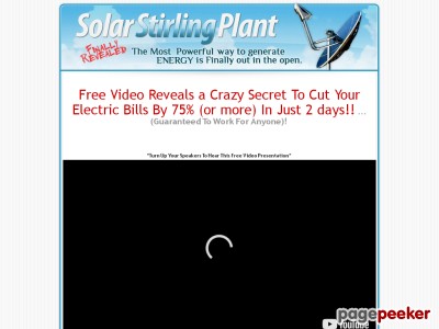 Solar Stirling Plant