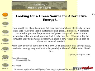 Alternative Energy Source