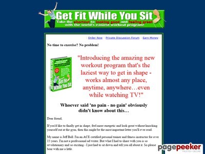 Get Fit While You Sit