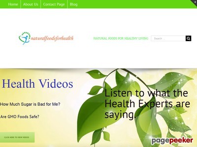 Your Guide to Healthy Living – natural foods for health