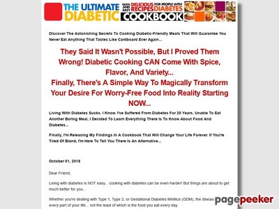 Ultimate Diabetic Cookbook