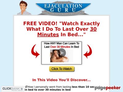 Ejaculation Guru: How To Last Over 30 Minutes In Bed Naturally
