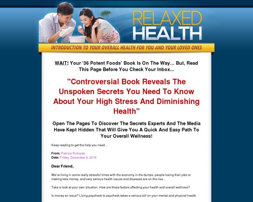 Relaxed Health – Healthy Living Simplified