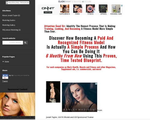 The Ultimate Fitness Modeling Blueprint