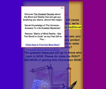 Mind Reality – Secrets of The Universe