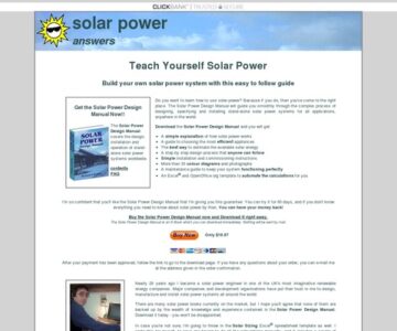 Teach Yourself Solar Power – Solar Power Answers