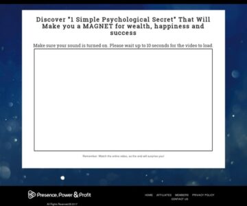 An Old Favorite Updated Presence Power & Profit