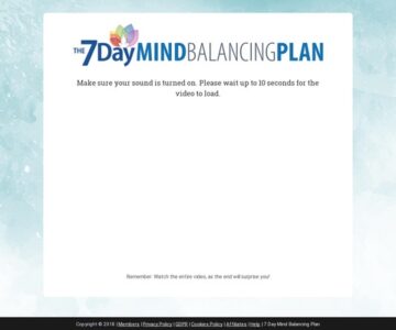 7 Day Mind Balancing – Optimize Sleep For More Energy